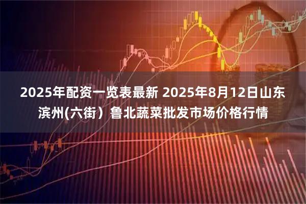 2025年配资一览表最新 2025年8月12日山东滨州(六街）鲁北蔬菜批发市场价格行情
